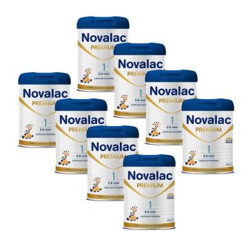 Novalac Premium 1 Leche de Inicio, Pack 8 X 800 gr