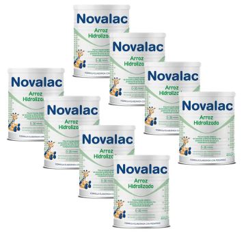Novalac Arroz Hidrolizado, Pack 8 X 400 gr