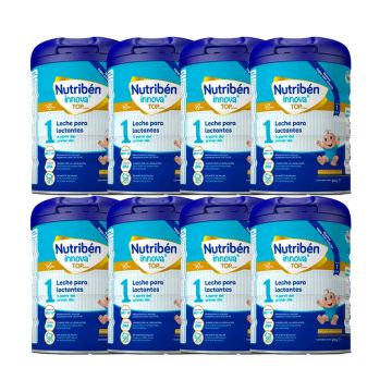 Nutribén Innova 1 Top Protein Leche de inicio, 8X800 gr
