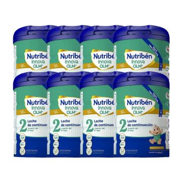 Nutriben Leche Innova 2, Pack 8 X 800 gr