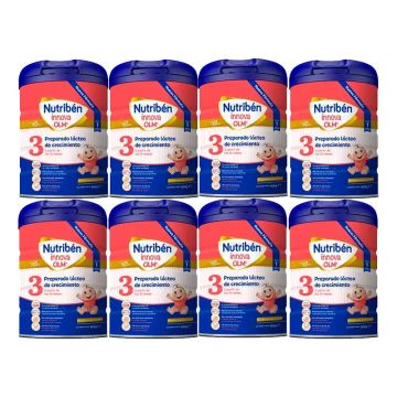 Nutriben Leche Innova 3 OLM, Pack 8 X 800 G