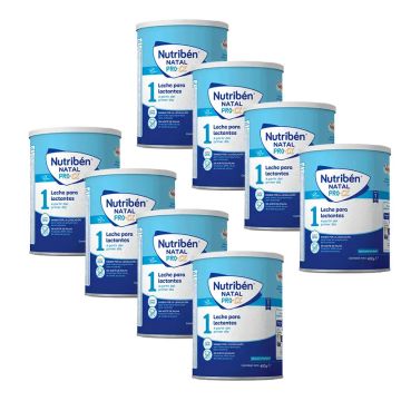 Nutriben Leche Natal Pro-Alfa, pack 8 X 400 gr