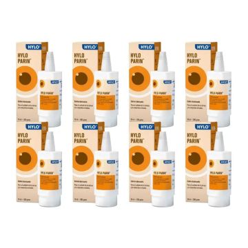 Hylo Parin Colirio 10 ml, Pack de 8
