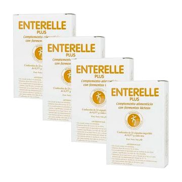 Pack Bromatech Enterelle Plus  4x24 Cápsulas