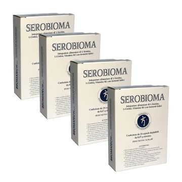 Pack Bromatech Serobioma  4x24 Cápsulas