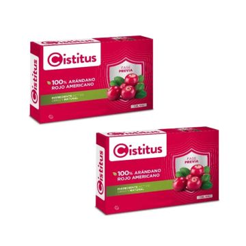 Pack Cistitus 130 Mg Concentrado Arándano Rojo 60 Comprimidosx2