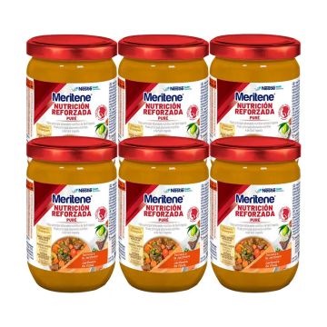 Meritene Pure Ternera a la Jardinera, 6x300 gr