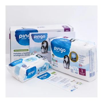 Pingo Pack Pañales Descubrimiento Talla 1