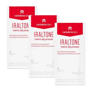 IRALTONE Pack Forte Melatonin, 60 unidades x3