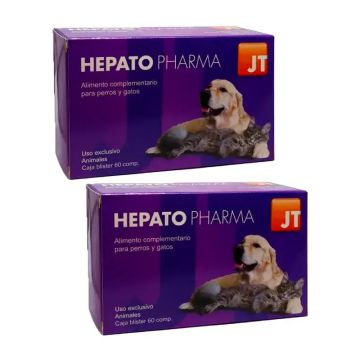 JTPharma Hepato Pharma, Pack 2 x 60 comprimidos