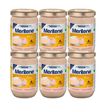 Pack Meritene Puré Lomo con Patatas 6x300 gr