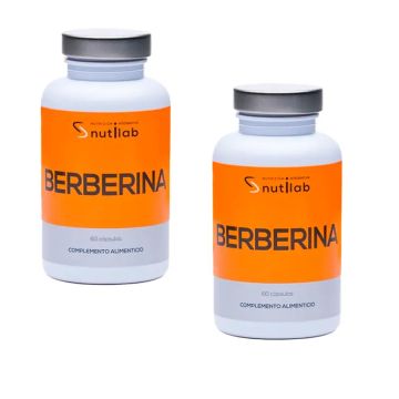 Pack Nutilab Berberina 500 Mg  2x60 Cápsulas