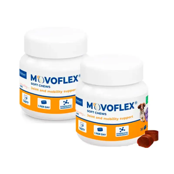 Movoflex Condroprotector Perros Medianos 15-35kg, Pack 2 x 30 Comprimidos