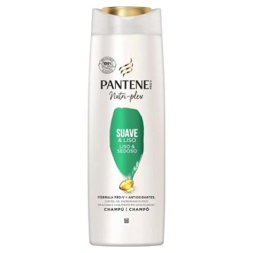 Pantene Nutri Plex Champú Suave Y Liso 385Ml