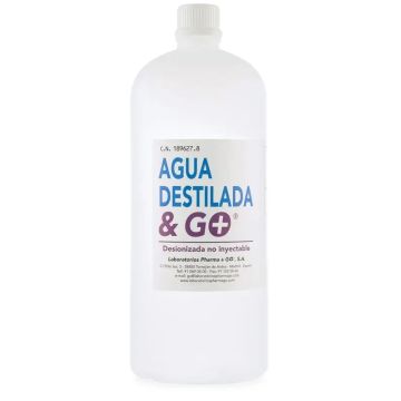 Pharma & Go Agua Destilada 1000Ml.