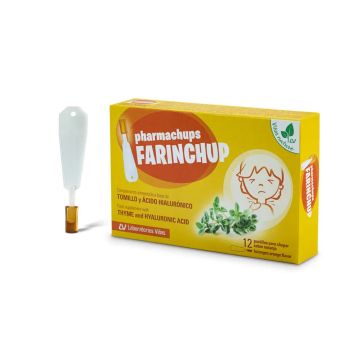 Pharmachups Farinchup Sabor Naranja  12 pastillas