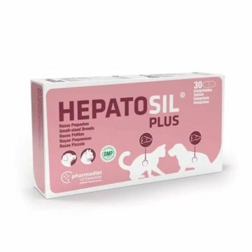 Pharmadiet Hepatosil Plus Razas Pequeñas, 30 Comprimidos