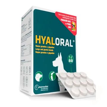 Hyaloral Perros Grandes 120 comprimidos