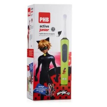 Phb Cepillo Elec Junior Ladybug +6 Años Verde