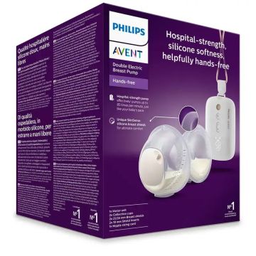 Philips Avent Extractor SCF532/11 De Leche Eléctrico Doble unidad
