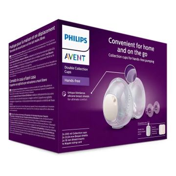 Philips Avent Kit Copas Extracción Dobles Manos Libres 2ud