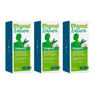 Phonal Natura Triplo Garganta 120 Ml 3 x 120 ml