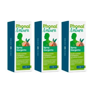 Phonal Natura Triplo Garganta Spray 3 x 15 ml