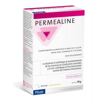 Pileje Permealine Sabor Naranja, 20 Sticks