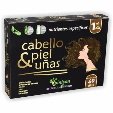 Pinisan Cabello Piel y Uñas 40 Cápsulas