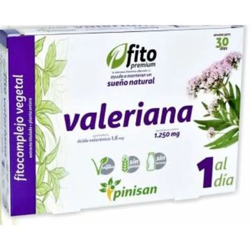 Pinisan Fito Premium Valeriana 30 Cápsulas