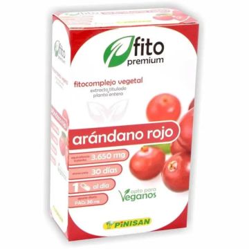 Pinisan Fitopremium Arandano Rojo  30 cápsulas