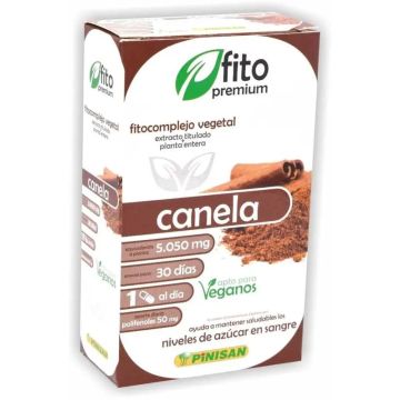 Pinisan Fitopremium Canela 30 Cápsulas