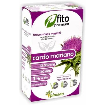 Pinisan Fitopremium Cardo Mariano  30 cápsulas