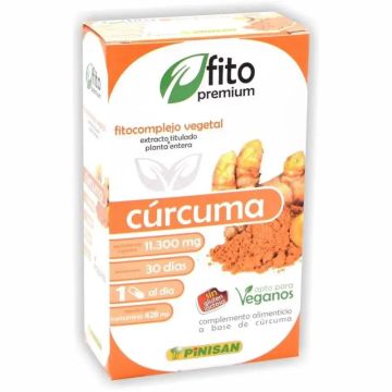 Pinisan Fitopremium Curcuma  30 cápsulas