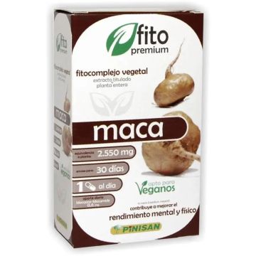 Pinisan Fitopremium Maca, 30 Cápsulas