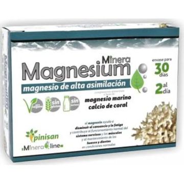 Pinisan Mineraline Magnesium 60 Cápsulas