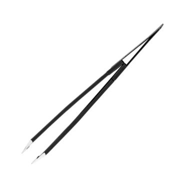 Beter Pinza de depilar, punta oblicua, 8 cm. Effortless