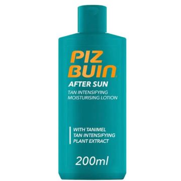 Piz Buin After Sun Crema Corporal Hidratante con Tanimel, 200 ml