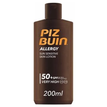 Piz Buin Allergy Crema Solar Corporal SPF50, 200 ml