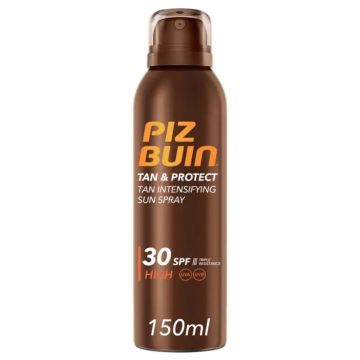 Piz Buin Tan & Protect Spray Solar SPF30 Bronceado, 150 ml