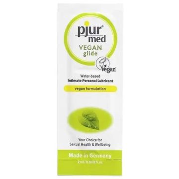Pjur Med Vegan Glide Lubricante Base Agua 2 Ml