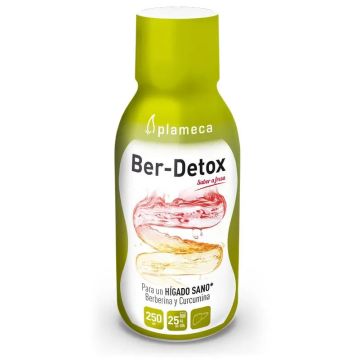 Plameca Ber-Detox Sabor Fresa, 250 Ml