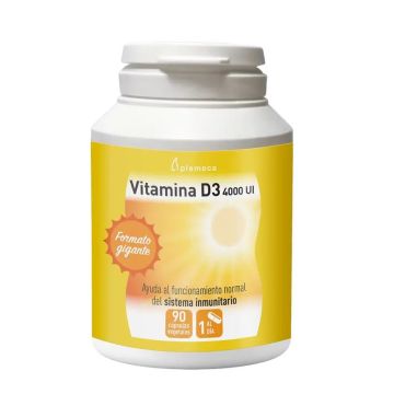 Plameca Vitamina D3 4000 Ui, 90 Cápsulas