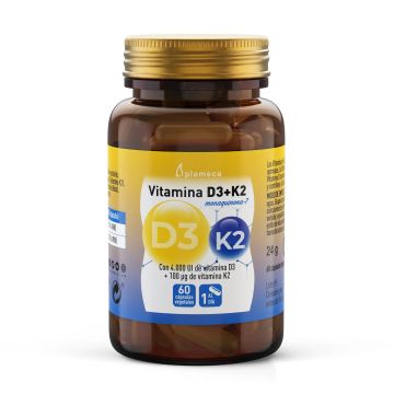 Plameca Vitamina D3 + K2 60 cápsulas