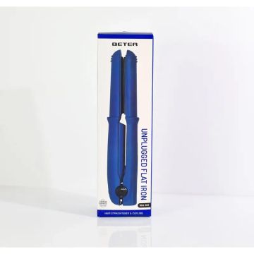 Beter Plancha electrónica de viaje GRWM azul