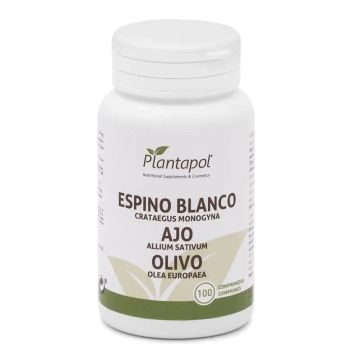 Planta Pol Espino Blanco Ajo Olivo 550 Mg 100 Comprimidos