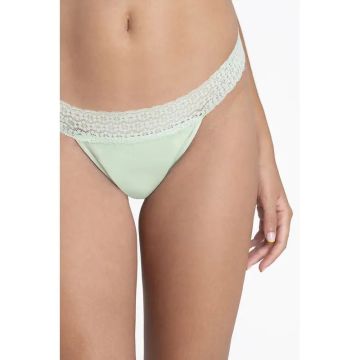Platanomelón Kiwitas Tanga Encaje Braguitas Menstruales Menta / M