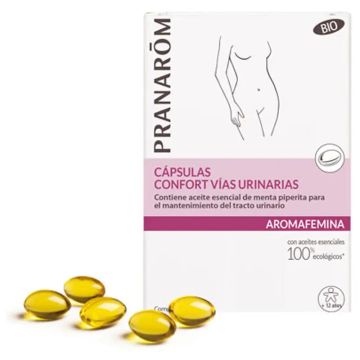 Pranarom Aromafemina Confort Vias Urinarias BIO 30 Cápsulas