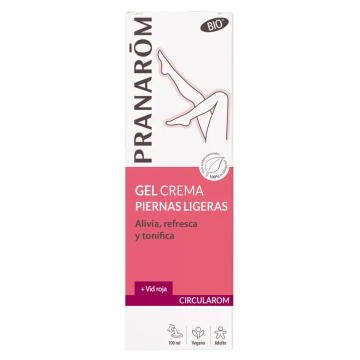 Pranarom Circularom Gel Crema Piernas Ligeras BIO 100 ml
