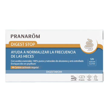 Pranarom Digest Stop Vegano 20 Cápsulas